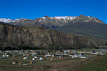 Chalten, at the base of Fitzroy Massif, Patagonia, Argentina, South America