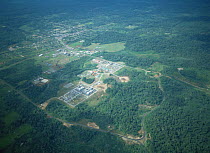 Petroleum production station at Shushufindi, Amazonian Ecuador