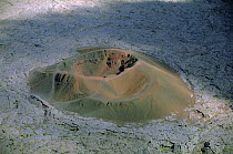 Volcano crater, Le Formica Leo, La Fournaise, La Reunion, Indian ocean