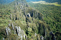 Karst limestone formation Central Highlands Papua New Guinea