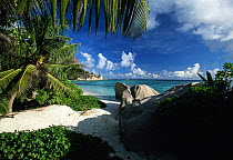 Anse Source d'Argent beach, La Digue island, Seychelles, Indian Ocean