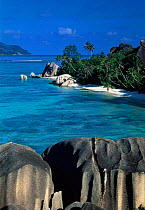 Anse Source d'Argent Beach, La Digue Island Seychelles, Indian Ocean
