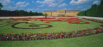 Schonbrunn Palace and formal gardens, Vienna, Austria