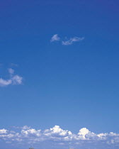 Y-2501 Clouds low in blue sky