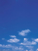 Y-2405 Clouds in blue sky