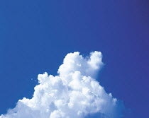 Y-3203 Cumulonimbus clouds in blue sky