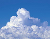 Y-3506 Cumulonimbus clouds in blue sky