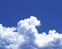 Y-3501 Cumulonimbus clouds in blue sky
