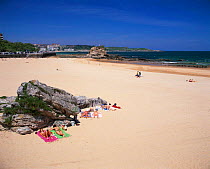 Santander Beach, Cantabria, north coast of Spain
