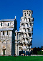 The leaning Tower of Pisa, Campo dei Miracol, Pisa, Tuscany, Italy