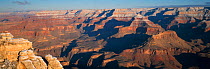 Panoramic view of South Rim of the Grand Canyon, Grand Canyon NP, Arizona, USA
