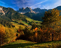 The Geisler Gruppe - Geislerspitzen, Trention, The Dolomites / Alto Adige. Italy