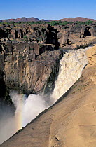 Augrabies Falls on Orange River in winter in full flow, NP, South Africa