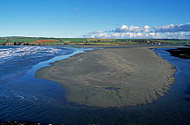 Newport sands at low tide, Pembrokeshire, Wales.