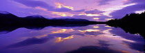 Loch Morlich at sunset Inverness-shire, Scotland, UK