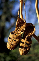 Espardenas, traditional rope shoes made from vegetable fibres, Spain