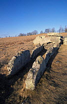 Ancient tunnel graves 5-8,000 yrs-old Ekorhavallen, Sweden