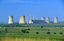 Coal powered electricity generating station near Witbank, Mpymalanga Province, South Africa