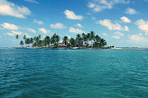Smithsonian marine research station, Carrie Bow Caye, Barrier Reef, Belize