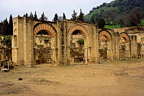 Ruins of the middle temple arcades, Madinat Al Zahra, Cordoba, Spain