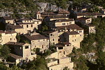 Hillside village, Luberon NP, Provence, France