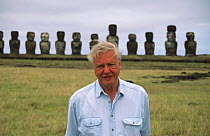 David Attenborough on Easter Island, 1999