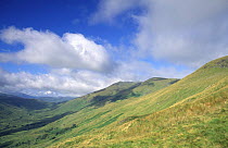 Scottish uplands near Glen Finglas, Trossachs, Central Scotland, UK