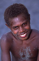 Ni-Vanuatu boy, Espiritu Santo, Vanuatu, Melanesia 2004