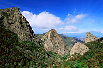 Zarcita, Ojil and Agando rocks, La Gomera, Canary Islands