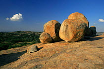 Granite boulders at Worlds View, Matobo NP, Zimbabwe