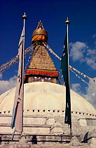 Bodrath Stupa, Kathmandu, Nepal.