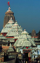 Hindu temple, Puri, Orissa, India