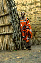 Mantenga village woman, Swaziland, Southern Africa 2001