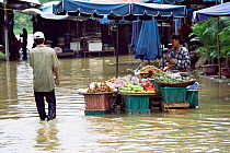 Flooded street, HoiAn, Central Vietnam