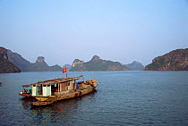 Houseboat, Haloong Bay, North Vietnam