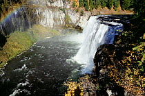 Upper Mesa Falls, Targhee NF, Idaho, USA.