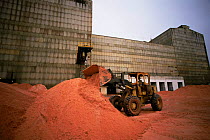 Potassium chloride mined, used as soil fertiliser.. Sergipe, NE Brazil