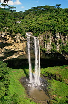 Caracol waterfall, Caracol SP, Atlantic rainforest, S Brazil