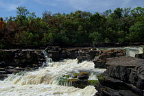 Waterfall of Pancada Grande, Para State, Brazil.