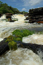 Waterfall of Pancada Grande, Para state, Brazil.