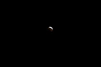 Lunar eclipse. Brazil. October 2004.