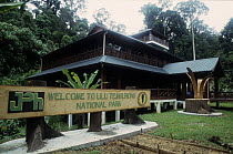 Ulu Temburong National Park visitor centre. Sultanate of Brunei, Borneo.
