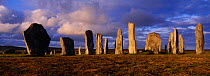 Panorama of Callanish standing stones. Isle of Lewis, Scotland, UK.