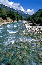 The Malaya / Lesser Laba river, Great Caucasus Range, Kurilsky Zapovednik, Russia.