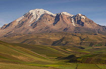 Chimborazo Mountain (6310 Meters) The highest Mountain in Ecuador. Inactive extinct volcano last eruption 10,000 years ago. Chimborazo Reserve, Southern Andes, ECUADOR.