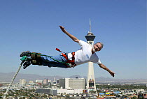 Bungy Jumping, Las Vegas, USA.