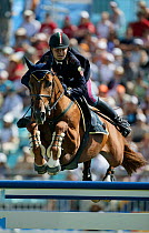 Vincenzo Chimirri of Great Britain Show Jumping at the Olympic Games, Athens, Greece. 2004