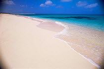 Tropical beach, Salt Cay, Turks and Caicos Is, Caribbean sea