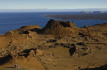 Bartolome Island  landscape of lava and ash. Galapagos Islands  2006