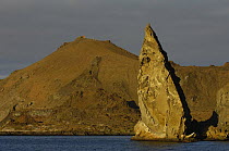 Pinnacle rock - an eroded tuff cone on Bartolome Is, Galapagos  2006